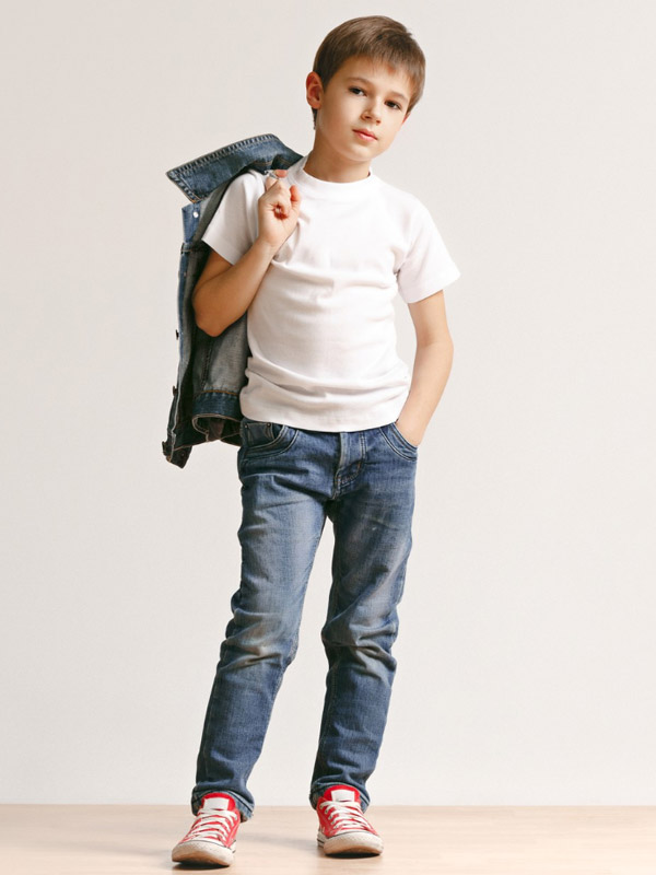 Casual Denim Dress for Boys